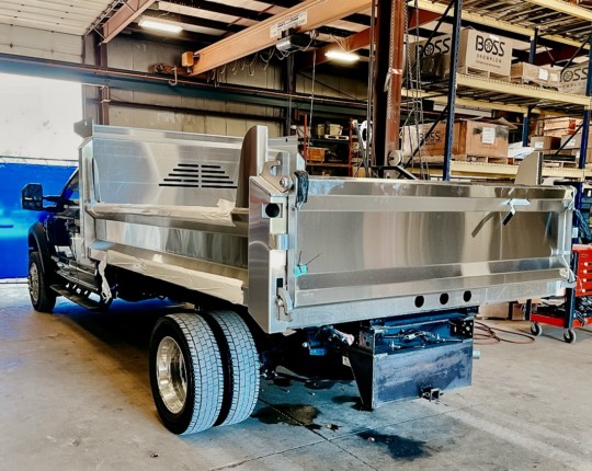 We’ve Built a Stainless Steel Dump Trailer