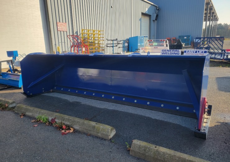 14′ Snow Pusher with Leveling State-of-the-Art Floating Shoes Design