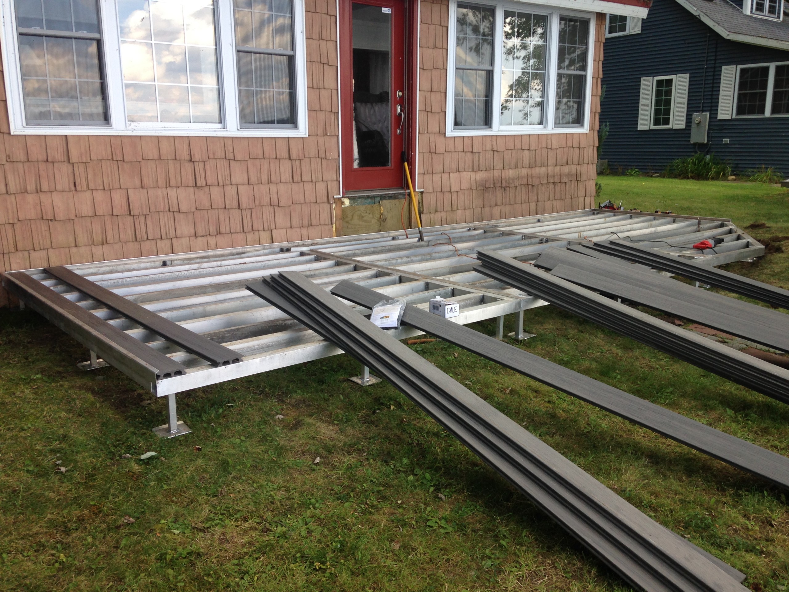 Aluminum Deck Frame