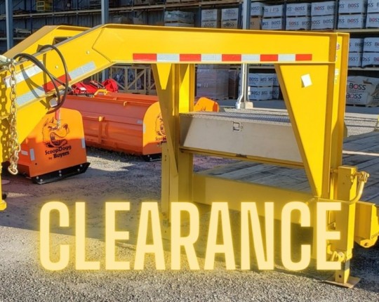 CLEARANCE SALE – 2020 CAM 8 Ton Gooseneck Equipment Trailer!