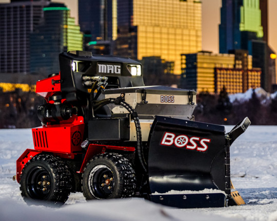 Boss Snowplow SR MAG is Entirely New Design and is the Next Level