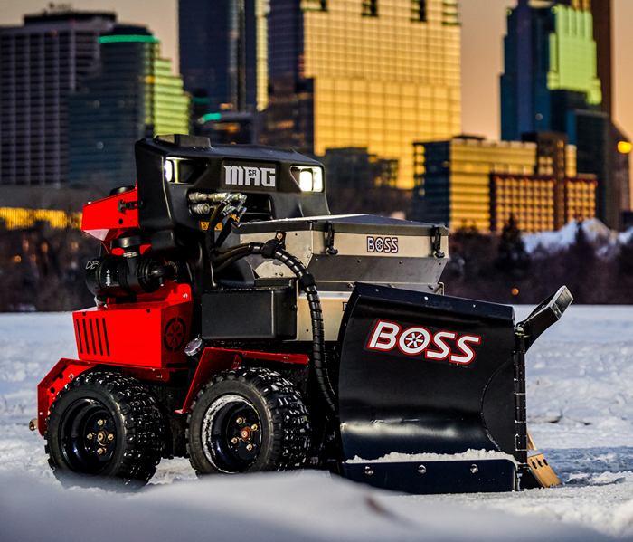 Boss Snowplow SR MAG is Entirely New Design and is the Next Level