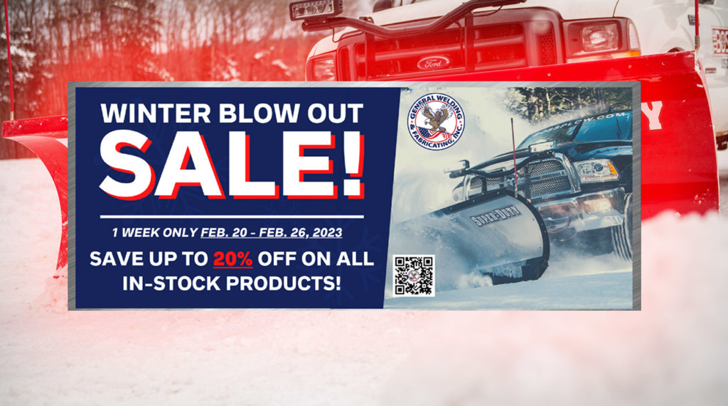 SAVE 20%!! Get Ready for a HUGE Winter Blowout! Feb 20th-26th