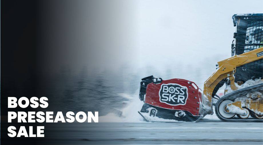 BOSS Snowplow Preseason Sale – Massive Savings & More!