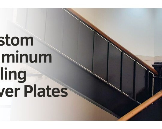 Project Spotlight: Custom Aluminum Railing Cover Plates