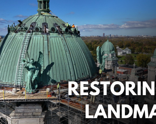 Restoring a Landmark: The Dome Restoration at OLV National Shrine & Basilica