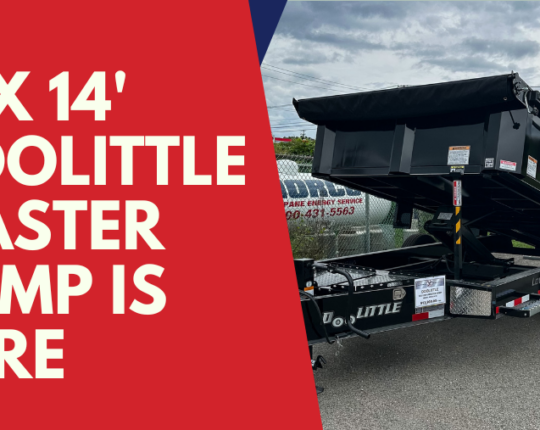 Discover the 7′ x 14′ Doolittle HD Pro Series Master Dump Trailer – Now Available at General Welding & Fabricating!