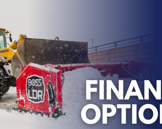 Finance Options for BOSS Snowplow: Pay as You Go!