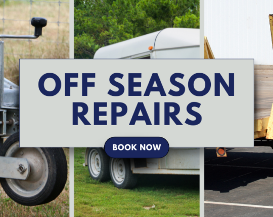 Make the Most of the Off-Season: Winter Maintenance & Upgrades for Your Trailer