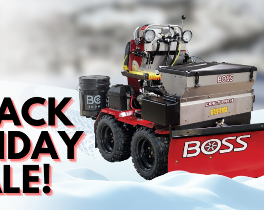 Black Friday Savings: Get Winter-Ready with BOSS Snowrator Deals!