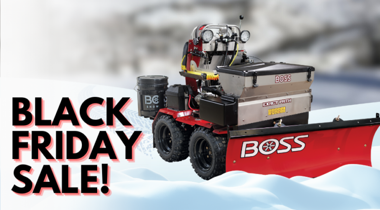 Black Friday Savings: Get Winter-Ready with BOSS Snowrator Deals!