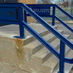 Heavy-Duty and Full of Team Spirit: Custom I-Beam Railings for Lackawanna High School