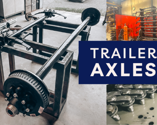 Winter Maintenance Made Easy: Why It’s the Perfect Time to Service or Replace Your Trailer Axle