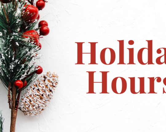 Holiday Hours 2024