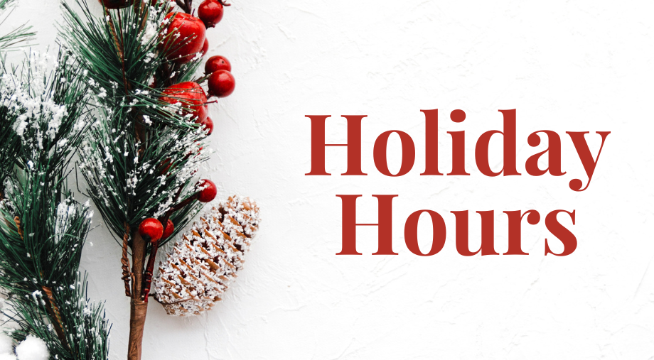 Holiday Hours 2024