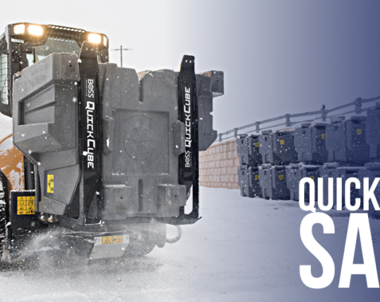 BOSS QuickCube SALE – Save $430 & Stay Winter-Ready! ❄️🚜