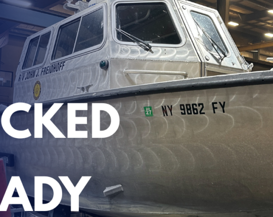 Aluminum Innovation Afloat: GWFab Builds Custom Boat Shelf for Buff State