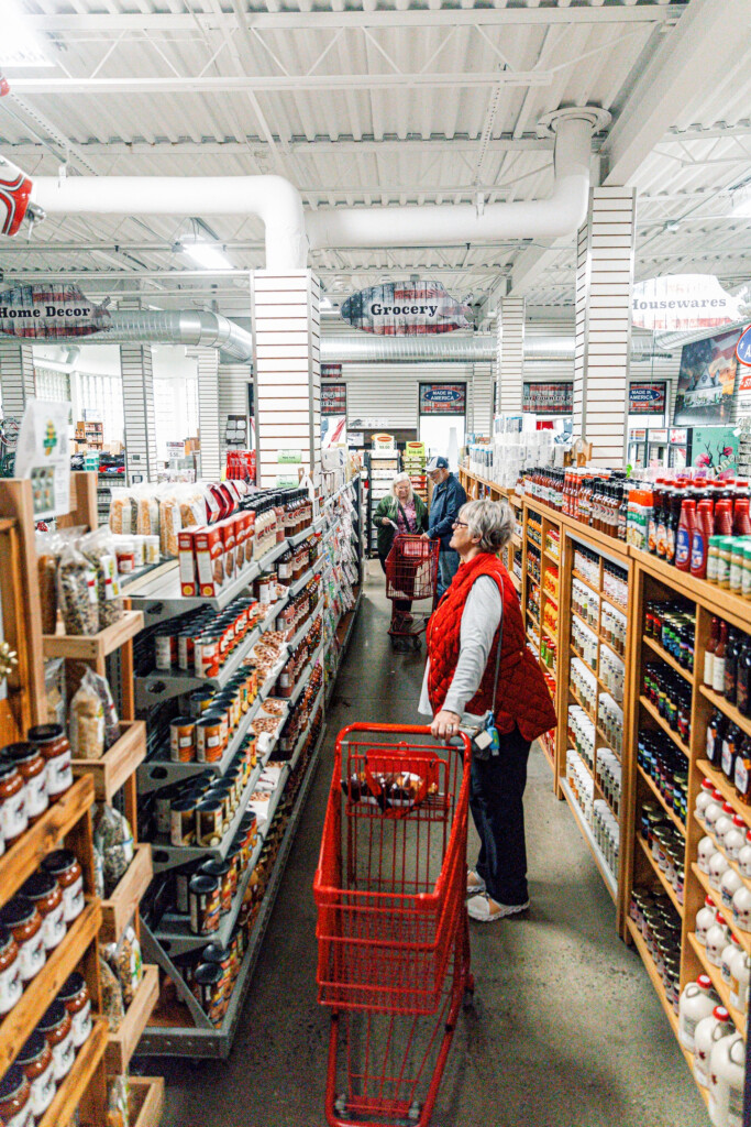 A bus group of customer visiting the country's only 100% made in America store. Photo credit goes to Jalen Wright/For The Washington Post