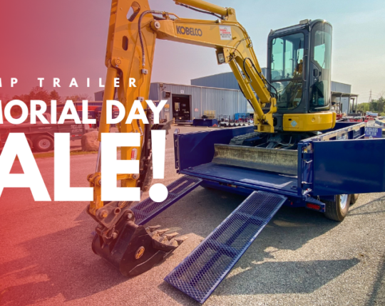Massive Memorial Day Savings on the MSA 6’x12′ 6-Ton Dump Trailer!