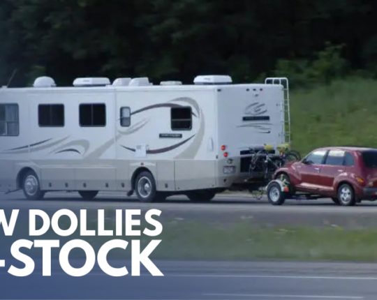 Tow With Confidence This RV Season – Master Tow Tow Dollies In Stock Now!