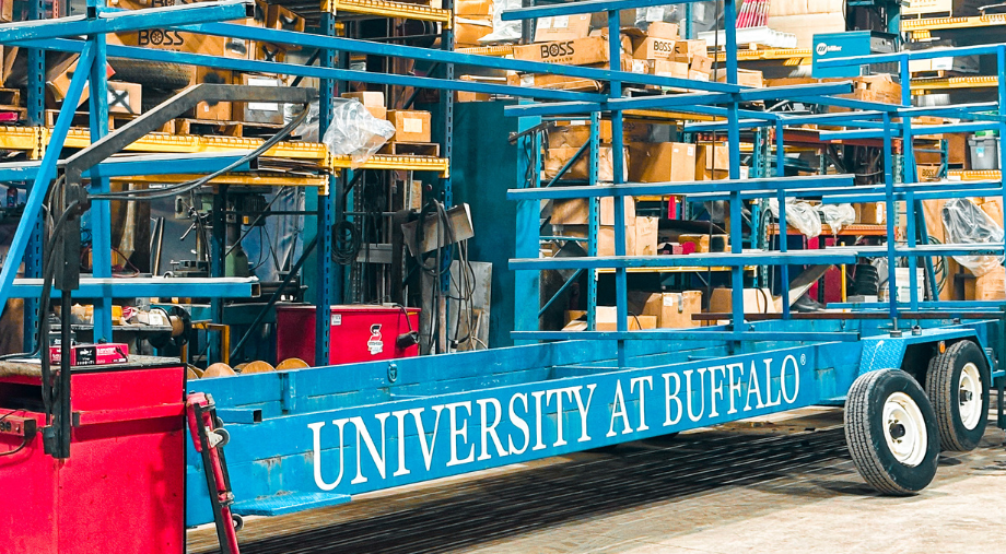 Helping UB Row Strong: Row Boat Trailer Maintenance by GWFab