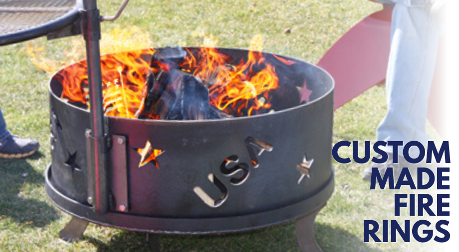 Custom Fire Rings to Elevate Your Summer Patio Experience