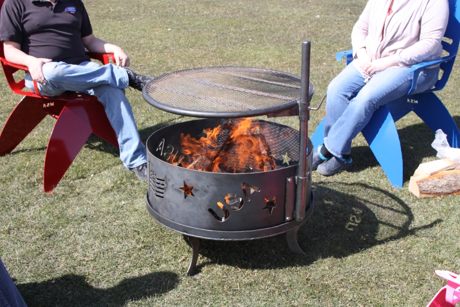 Fire Rings - 100% American made by General Welding & Fabricating, right here in Elma, NY!