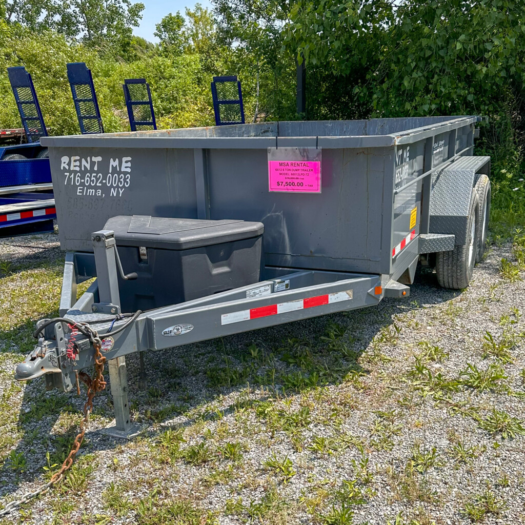 MSA 6x12 Dump Trailer – Now $7,500