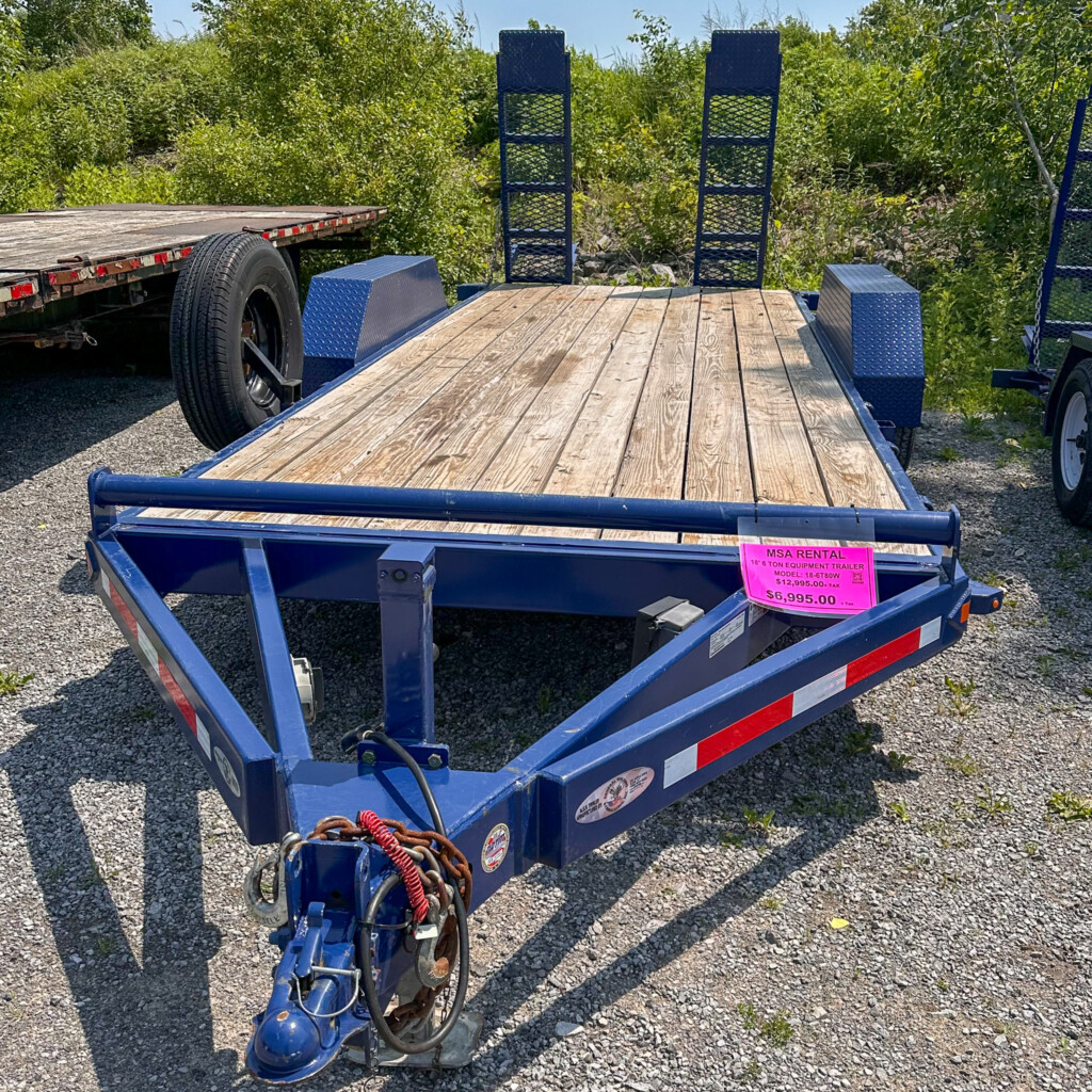 MSA 18' 6-Ton Equipment Trailer – Now $6,995