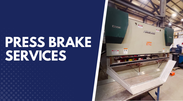 Precision Steel Forming with Our 350-Ton Press Brake