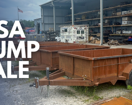 🚛 Unfinished MSA Dump Trailers – Built to Haul, Priced to Move!